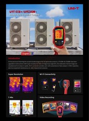 UNI-T UTi260B Infrared Thermal Imager Camera Temperature Detector Max 550℃ PC So
