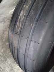 12.5L-15 TIRE NEW COSMETIC BLEM 8PLY HIGHWAY IMPLEMENT 12515 12.5L-15