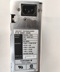 Agilent 0950-2528 (0950-5274) Power Supply PS210A-0101 w Power Switch. Working