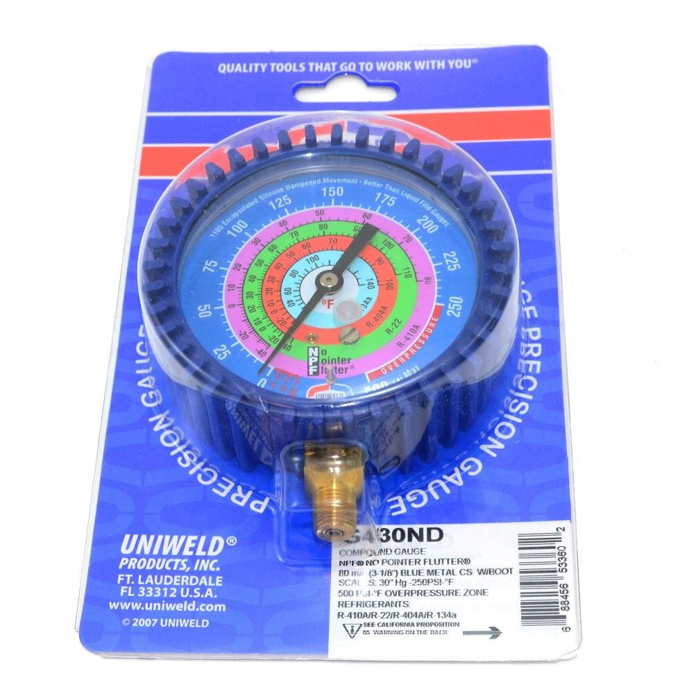 Uniweld G430ND Manifold Gauge Low R410/R22/R404/R134