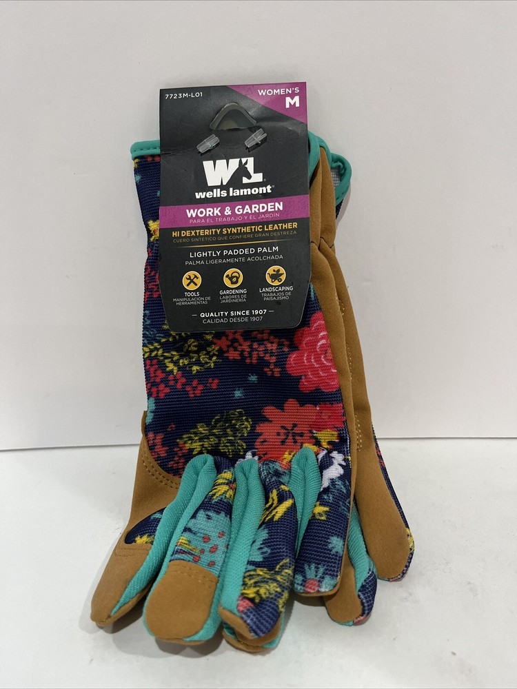 Wells Lamont Work And Garden Hi Dexterity Synthetic Leather
