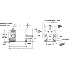 Dayton 4Z140e Dc Motor, Pm, Tenv, 1/8 Hp, 1800 Rpm, 90Vdc