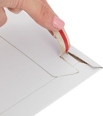 Cardboard Mailers Bend-Proof Document Envelopes – Stiff Stay Flat Envelopes Peel