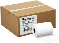 50 2 1/4 x 85 Thermal Paper Receipt Rolls Clover Mini Verifone VX510 VX570 FD…