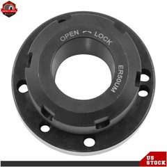 Precision ER50 100mm Collet Chuck Lathe Tool 7 Holes for CNC Engraving Machine