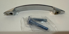 Lot of 10 Monroe PH-0163 Chrome Pull Handles 3″ Centers Cast Zinc NOS w/Screws