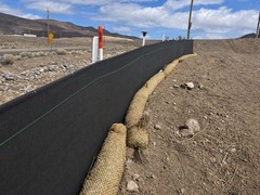 3′ x 100′ Non-Woven Geotextile Silt Fence Roll – 4 oz Erosion Control Barrier