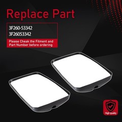 High-Quality Left & Right Rear View Mirrors for Kubota Tractors – Clear Vision