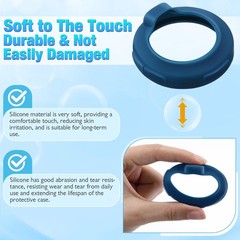 3 Pcs Digital Stethoscope Chestpiece Cover Compatible with EKO CORE 500, Sili