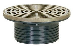 Sioux Chief 832-4HNR Finish Fixture for Adjustable Floor Drain PVC Round 6-1/2 I
