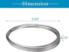 Corrosion-Resistant Tubing Coil 3/16″ x 25ft