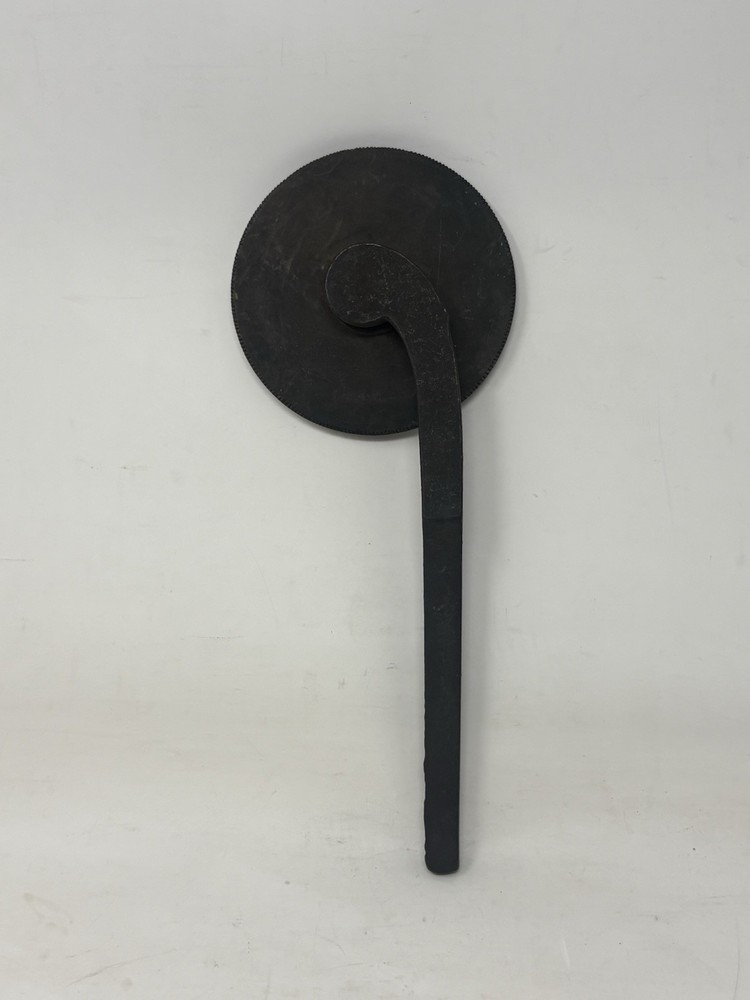 Antique Bookbinding Finishing Wheel Tool Stem & Wheel No Handle Steel Vintage