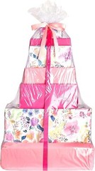 Jumbo Shrink Wrap 40″x50″ 5 Pack Basket Bags for Gift Baskets Clear Cellophan…