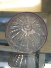 Embossed Vintage Glass Funnel (4 ounces)
