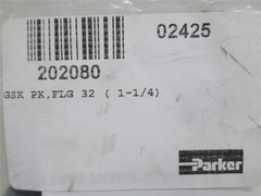 238463 New-No Box; Parker 202080 Bag-12 Flange 32 Gasket Set; Size: 1-1/4″