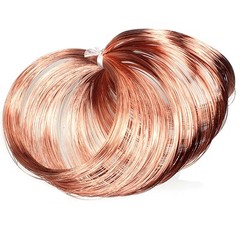 99.5% Pure Copper Wire, Round, Solid, Uncoated, 0.5mm to 3mm