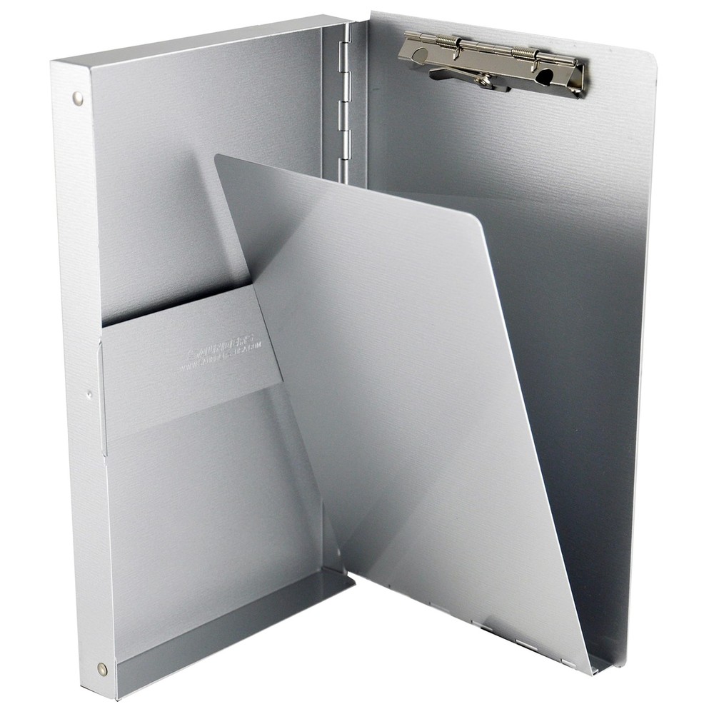 Saunders Recycled Aluminum Snapak Form Holder, Memo 6 x 10 Inches, Silver