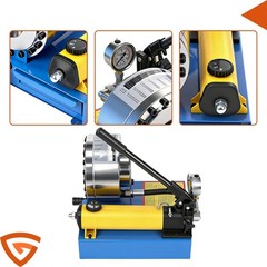 Portable Manual Crimping Tool 8 Molds Included 10mm to 31mm Size Unit