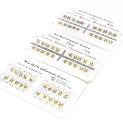 10x Dental Orthodontic Brackets Braces Monoblock Roth Edgewise MBT 018/022 Hooks