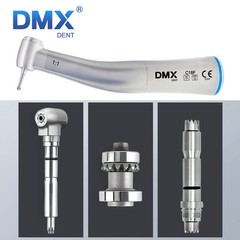 DMXDENT C8F Dental 1:1 Fiber Optic LED Contra Angle Handpiece Low Speed Fit NSK