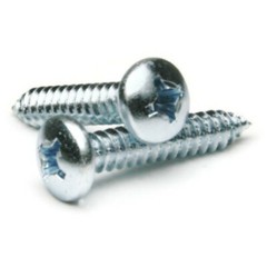 #6 Sheet Metal Screws Zinc Plated Steel Phillips Pan Head – Select Length & Qty