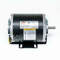 NBK 20609 Belt Drive Motor 1/4 HP 1725 RPM 115 Volts Replacement for GF2024