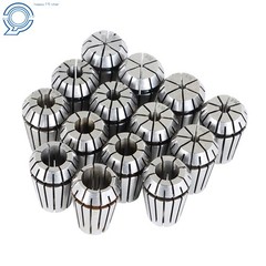 NEW 14Pcs ER20 Spring Collet Set 1/16″-1/2″ CNC Super Precision 3/8 1/4 1/8
