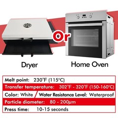 A-SUB DTF Transfer Powder Film Kit for DTF Sublimation Printer, DTF Starter Kit