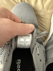 Reebok Work Floatride Energy EH Gray Work Sneakers Men’s Size 9 D RB5423