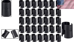 Brand New Wire Shelf Clips 50pack Black Plastic Mounts
