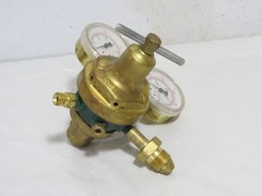 Brooklyn N.Y. S-S Gauge Regulator Valve NOS w/ Wika Gauges 4000 PSi + 30 PSi