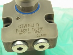 Pascal CTW16U-R Swing Clamp Double Acting Lower Flange 4 Bolt Mount 35MPa