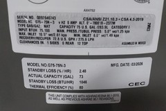 Rheem-Ruud G75-75N-3 73 Gal Tank Capacity Commercial Gas Water Heater (C)