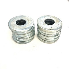 12 Pcs Land Pride Cutter Flex Coupler Shaped washers P/N 07-013