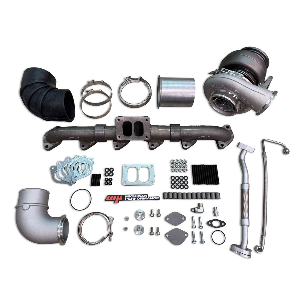 CAT C-11/C-13 229-3567 Hi-Flow Manifold Full Install Kit With New BorgWarner