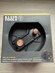 Klein Tools 27500 Tie Wire Reel with Quick Lock and Lightweight Aluminum