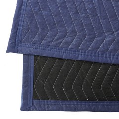 12 Moving Packing Blankets 80″x72″ (35 lb/dz) Shipping Furniture Pads Dark Blue