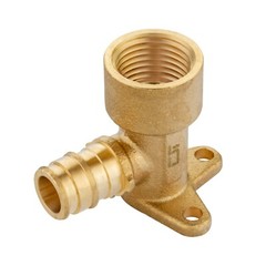 EFIELD 10 PCS Pex A Expansion Brass Fittings 1/2″ Female NPT Drop-ear Elbow