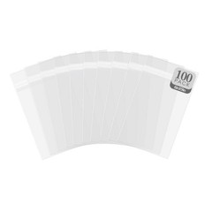 Golden State Art, 100 Pack Clear Bags for Mats, Pictures, 6 x 9,