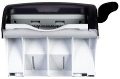 Wall-Mounted Paper Towel Dispenser – Fits All Core Sizes, Lever Action, Black Pe