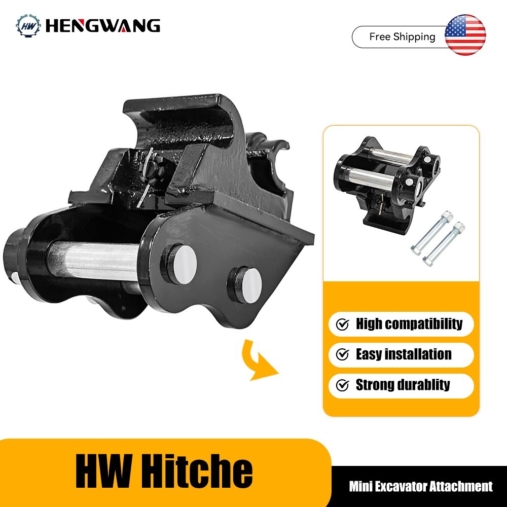 Mini Excavator Attachment Quick Change Hitch High Compatibility Easy To Use
