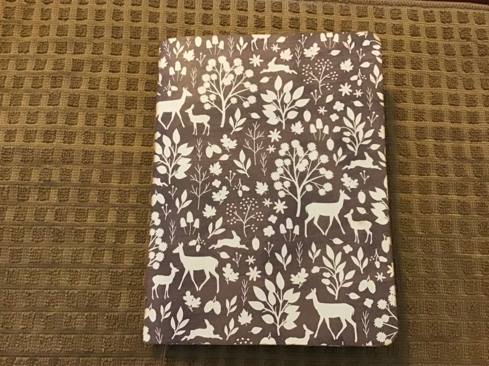 Handmade Junk Journal Naked Junk Journal 8” x 6” Deer Print Card Stock Cover
