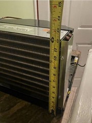 copeland Air Cool 1/2 hp condenser with 115v fan and Air-Cooled Copevap Base