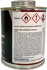 PLOS-16 Innerliner Overbuff Sealant with Built in Brush Top in 16 Oz Can for Tir
