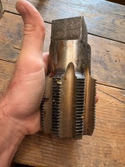 Vintage Morse Pipe Tap 2-1/2″ Taper No. 1115 Die American Standard Metalwork