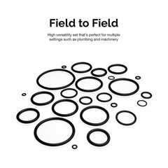 419 Piece O Ring Assortment Kit 32 Metric Sizes Buna N Rubber Gasket Seals