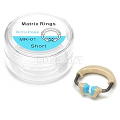 3D Separator Dental Matrix Bands Rings Clamp Clip Titanium Matrices Fit Garrison