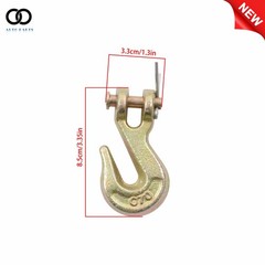 10 Pack 1/4″ Chain Hooks G70 Clevis Grab Hooks,Working Load 3600lbs Alloy Steel