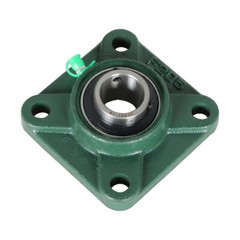 10 Pack UCF205-16 Pillow Block Flange Bearing 1″ Bore 4 Bolt Solid Base