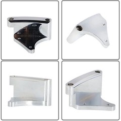Polished Billet Aluminum Timing Tab Adjustable Pointer Balancer for Chevy SBC…